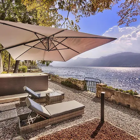 Scoglio With Private Hot Tub And Air Conditioning Lierna